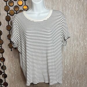 Maurices Classic Striped Short Sleeve Tee